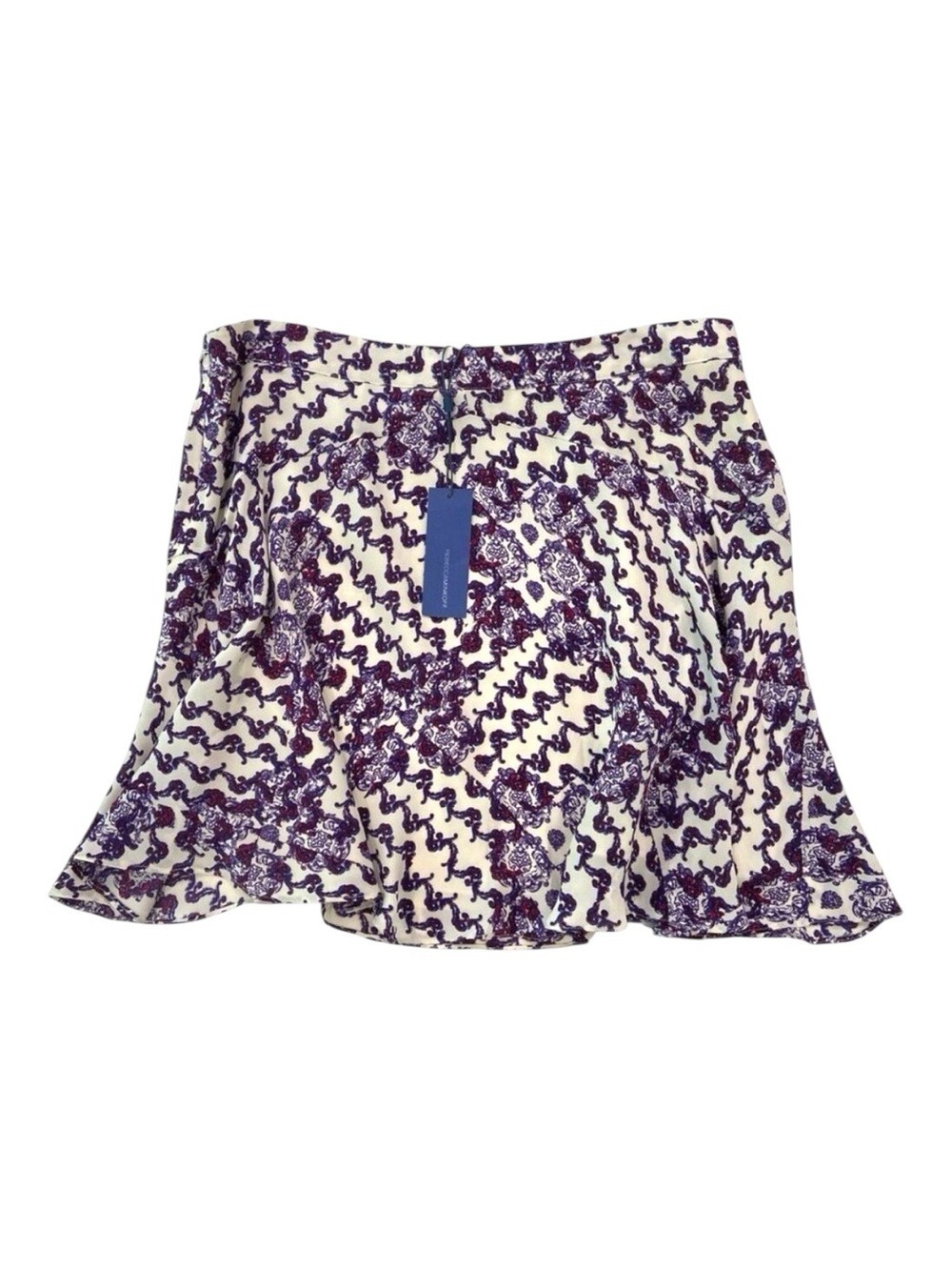 Rebecca Minkoff NWT style PF143013 Kensett skirt 100% silk flowy lightweight 8